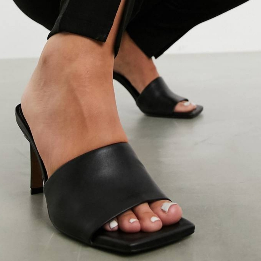 Asos Mules Wide Fit